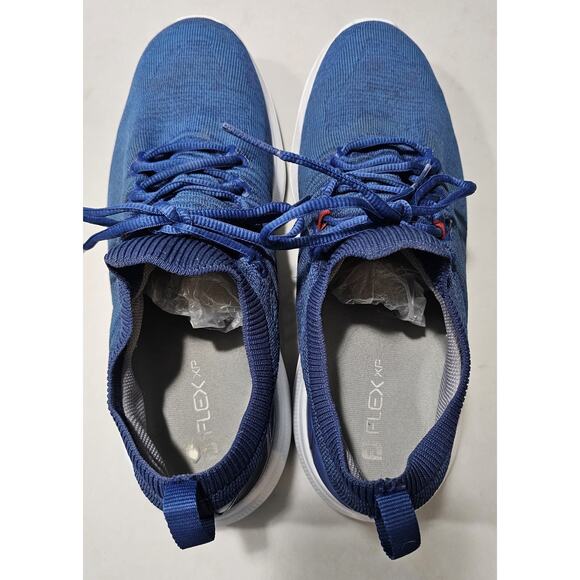 FootJoy Flex XP Golf Shoes Men’s Size 10.5 Blue Spikeless Waterproof Athletic Sn main image 10